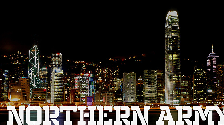 northern army Font