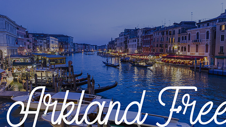 Arkland Free Font