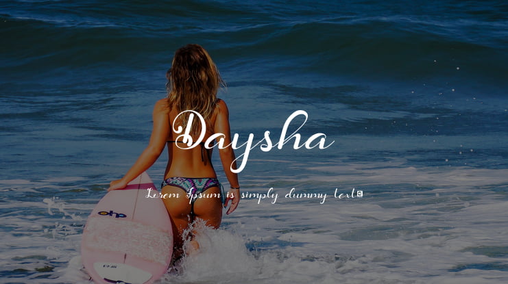Daysha Font