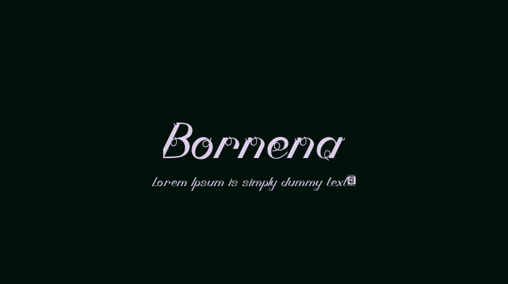 Bornena Font