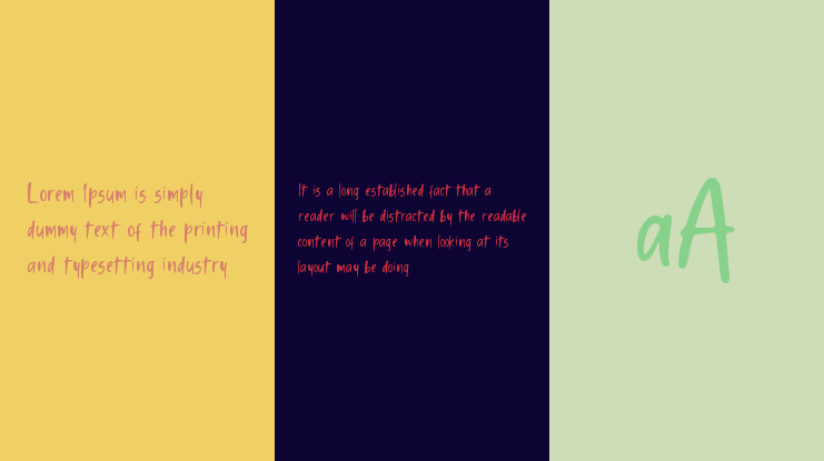 Shelma & Hugie Sans Font Family