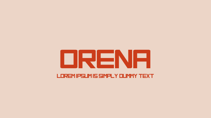 Orena Font