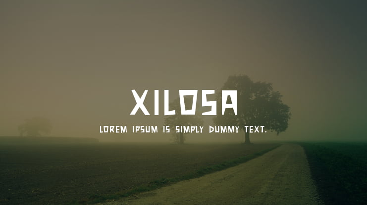 Xilosa Font