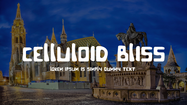 Celluloid Bliss Font