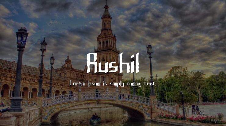 Rushil Font