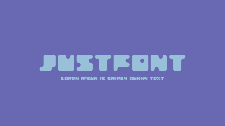 JustFont Font