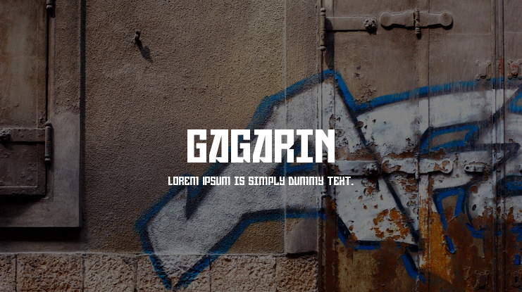 Gagarin Font Family
