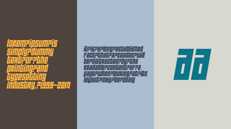 Wide awake Black Font Family