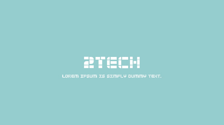 2Tech Font