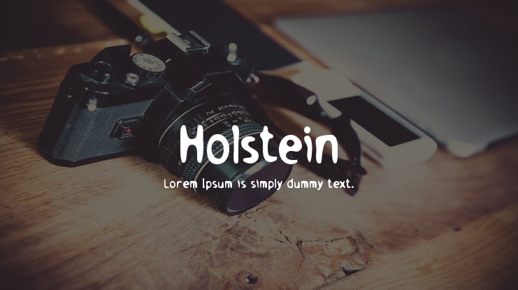 Holstein Font Family