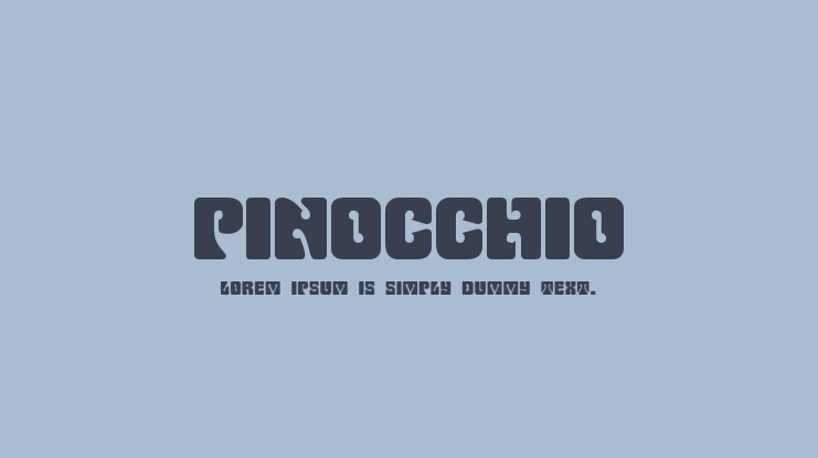 Pinocchio Font