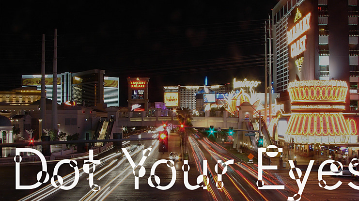 Dot Your Eyes Font