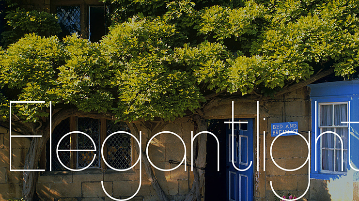 Elegantlight Font