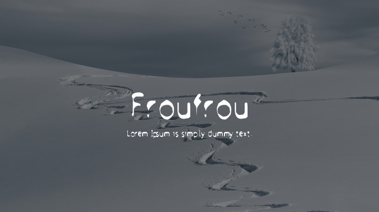 Froufrou Font