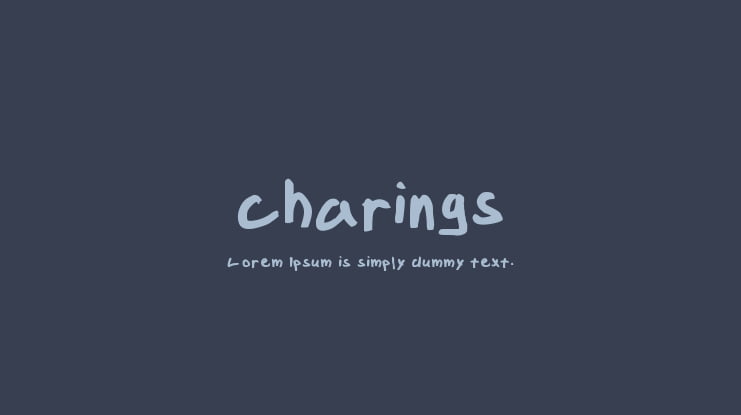 charings Font