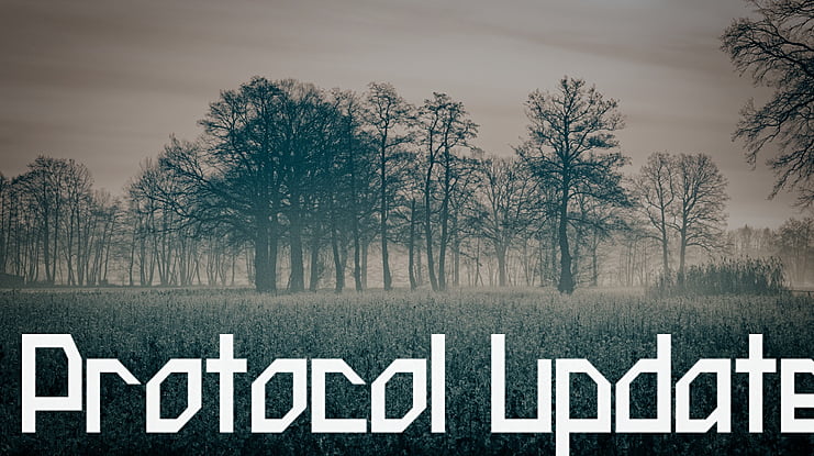 Protocol Update Font