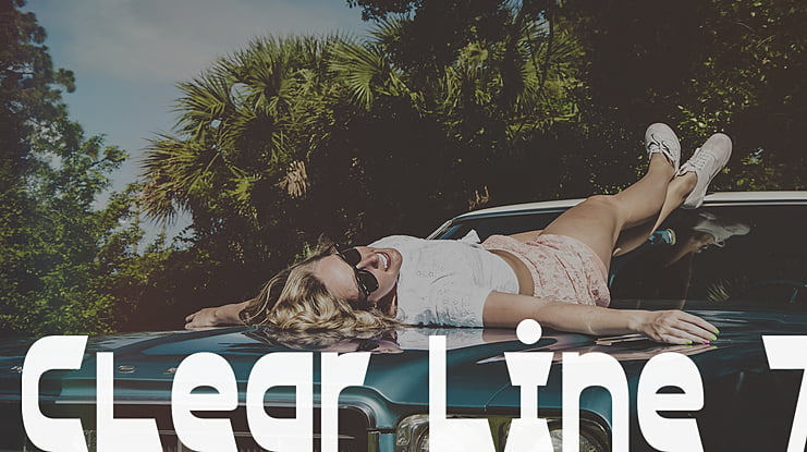 Clear Line 7 Font
