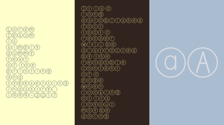 DJB Standardized Test Font