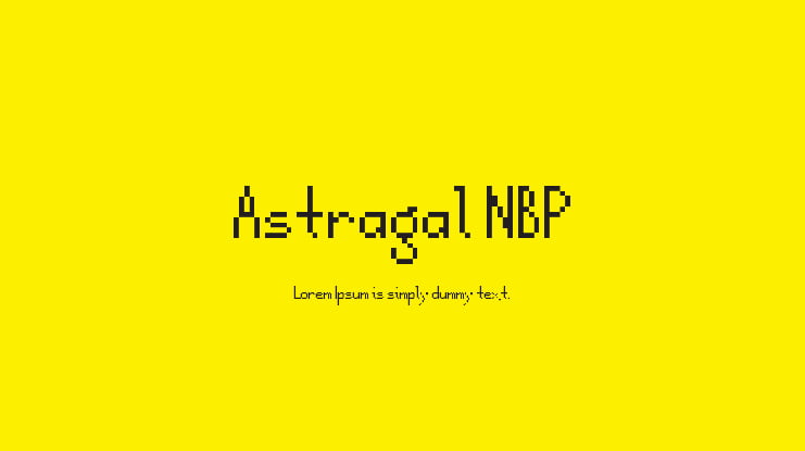 Astragal NBP Font