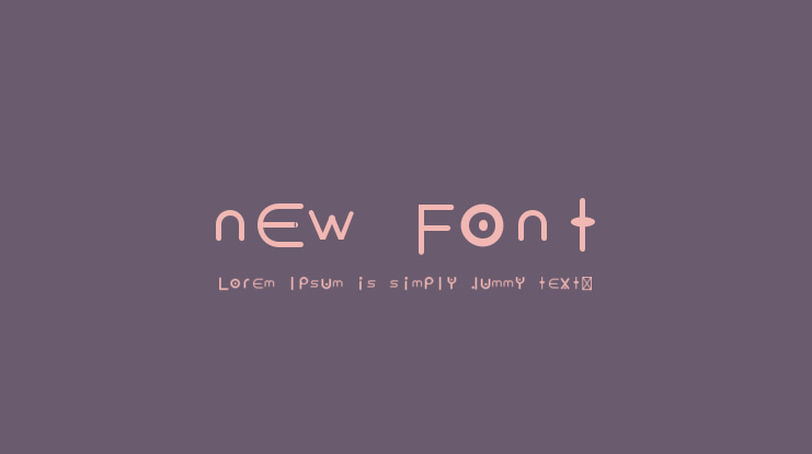 new Font