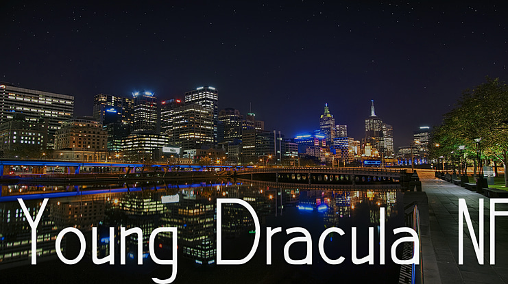 Young Dracula NFI Font