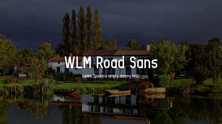 WLM Road Sans Font