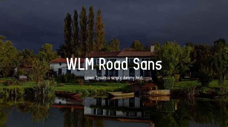 WLM Road Sans Font