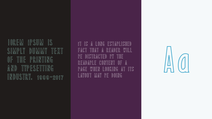 LayerfaceOutline Font