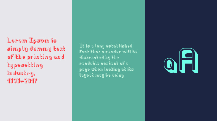 Wagon Sans Two Shaded Font