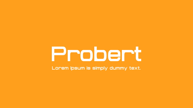 Probert Font Family