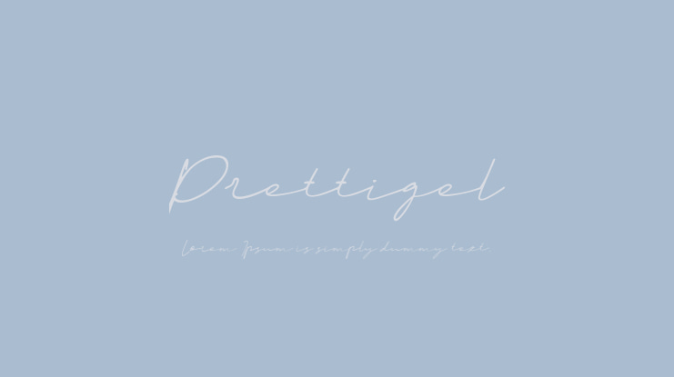 Prettigel Font