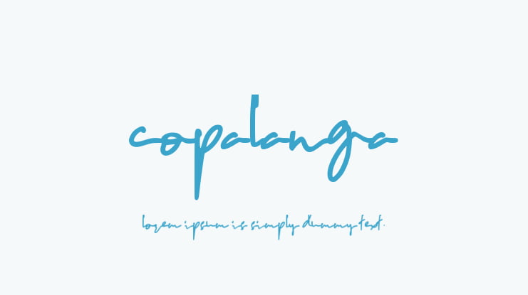Copalanga Font Family