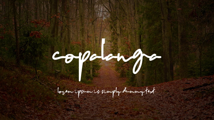 Copalanga Font Family