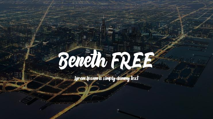 Beneth FREE Font