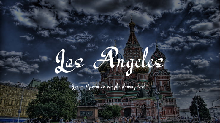 Los Angeles Font