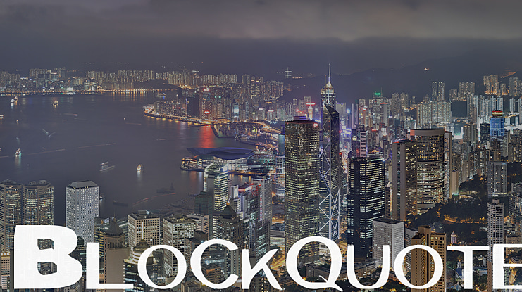 Blockquote Black Font