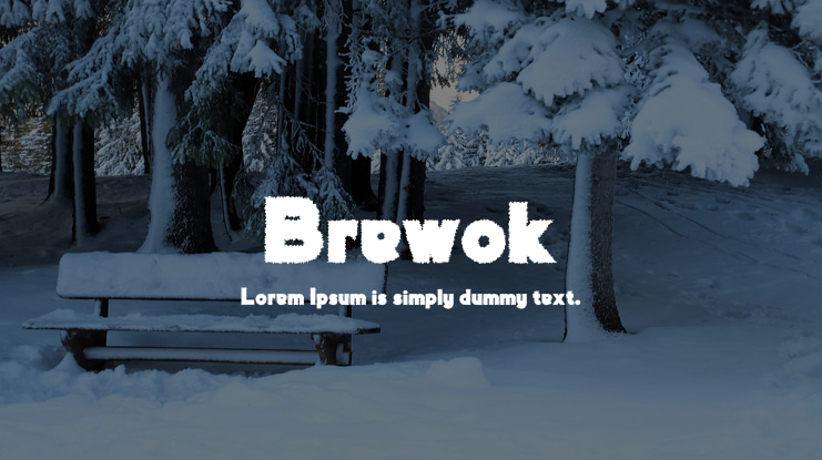 Brewok Font