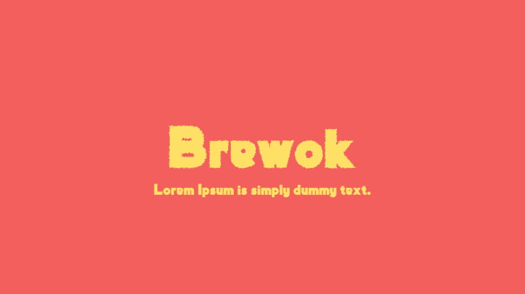 Brewok Font