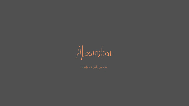 Alexandrea Font