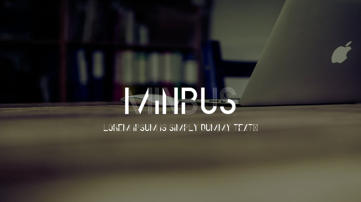 Minbus Font