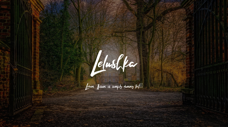 Lelushka Font