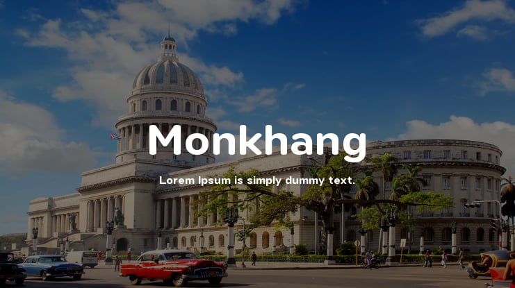 Monkhang Font
