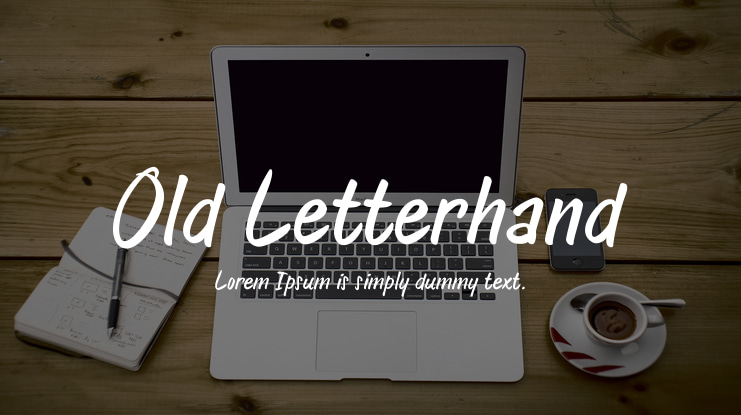Old Letterhand Font