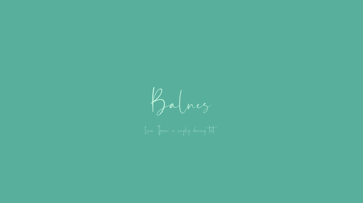 Balnes Font