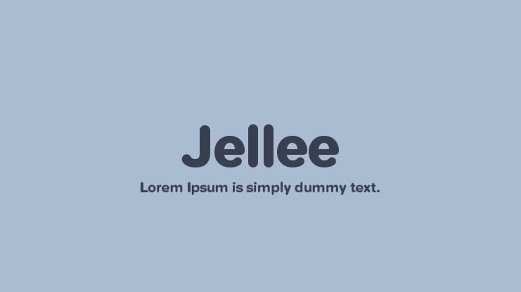 Jellee Font
