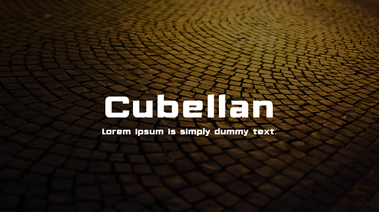 Cubellan Font Family