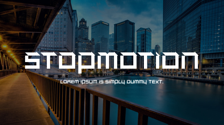Stopmotion Font
