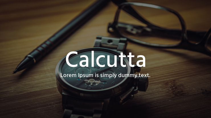 Calcutta Font Family