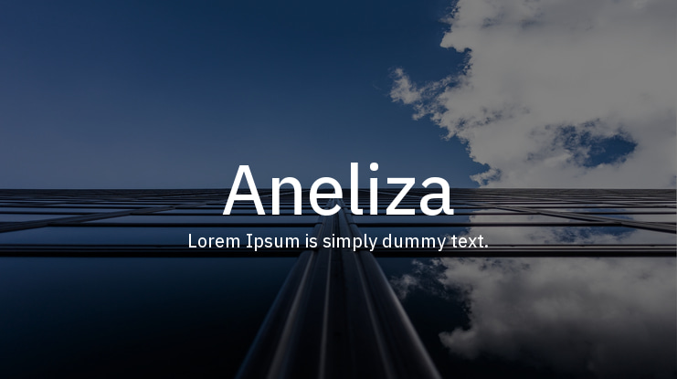 Aneliza Font Family