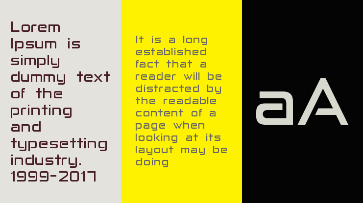 Anita  Semi-square Font